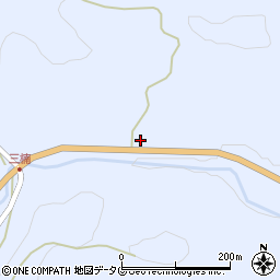 熊本県山鹿市鹿北町岩野3787周辺の地図