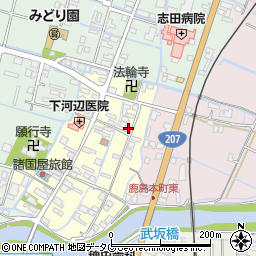 佐賀県鹿島市本町42周辺の地図