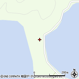 愛媛県宇和島市津島町北灘丁1296周辺の地図