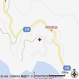 長崎県南松浦郡新上五島町津和崎郷1020-1周辺の地図