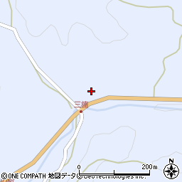 熊本県山鹿市鹿北町岩野3859周辺の地図
