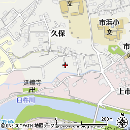 大分県臼杵市久保276-7周辺の地図