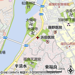 大分県臼杵市平清水136周辺の地図