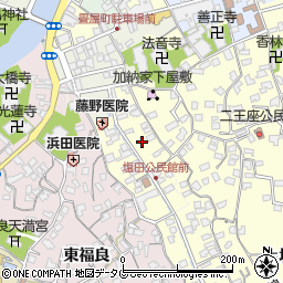 大分県臼杵市二王座53周辺の地図