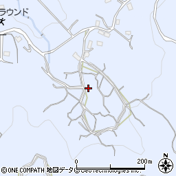 長崎県東彼杵郡波佐見町鬼木郷1407-2周辺の地図