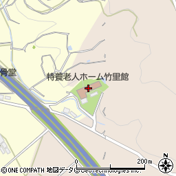 竹里館　ヘルパーステーション周辺の地図