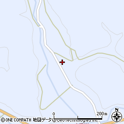 熊本県山鹿市鹿北町岩野1857-1周辺の地図