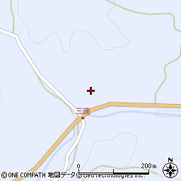 熊本県山鹿市鹿北町岩野3860周辺の地図