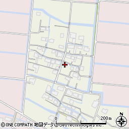 佐賀県鹿島市三部周辺の地図