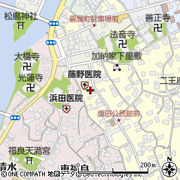 大分県臼杵市二王座31周辺の地図