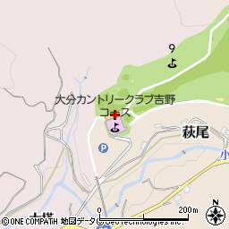 大分県大分市萩尾2812周辺の地図