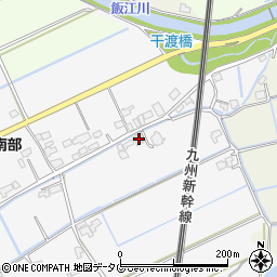 福岡県みやま市高田町田尻1704周辺の地図