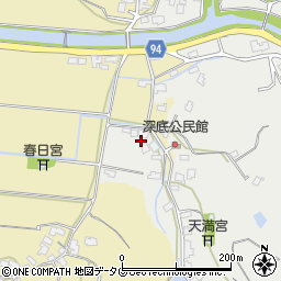 福岡県みやま市高田町舞鶴455周辺の地図