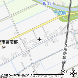 福岡県みやま市高田町田尻1665周辺の地図