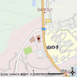臼杵市消防本部周辺の地図