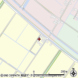福岡県柳川市橋本町7周辺の地図