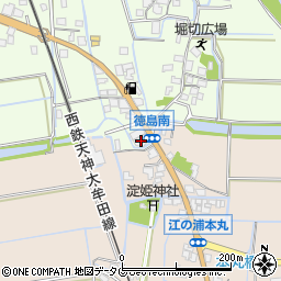 有限会社田中材木店　江浦工場周辺の地図
