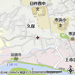 大分県臼杵市久保5-4周辺の地図