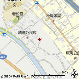 福岡県みやま市高田町舞鶴190周辺の地図