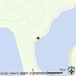 愛媛県宇和島市津島町北灘丁1330周辺の地図