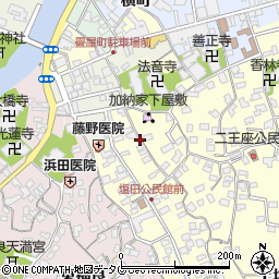 大分県臼杵市二王座48周辺の地図