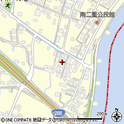 福岡県柳川市大和町中島1699周辺の地図