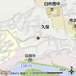 大分県臼杵市久保26周辺の地図