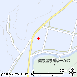 熊本県山鹿市鹿北町岩野880-1周辺の地図