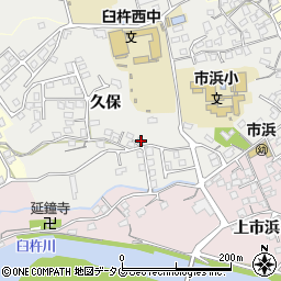 大分県臼杵市久保6-1周辺の地図