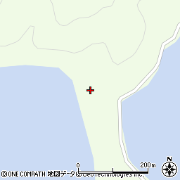 愛媛県宇和島市津島町北灘丁1308周辺の地図