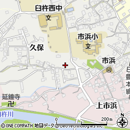 大分県臼杵市久保12周辺の地図