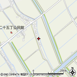 福岡県柳川市大和町皿垣開1367周辺の地図
