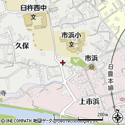 大分県臼杵市久保505-1周辺の地図