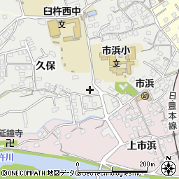 大分県臼杵市久保1-1周辺の地図