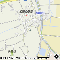 福岡県みやま市高田町竹飯3488周辺の地図
