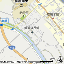 福岡県みやま市高田町舞鶴205周辺の地図