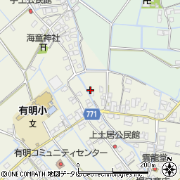 福岡県柳川市大和町皿垣開270周辺の地図