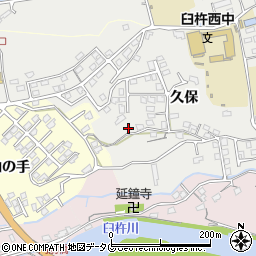 大分県臼杵市久保1-3周辺の地図