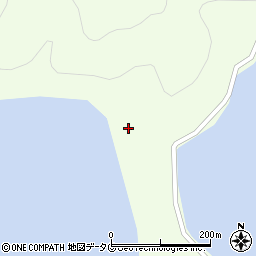 愛媛県宇和島市津島町北灘丁1312周辺の地図