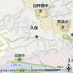 大分県臼杵市久保521-1周辺の地図