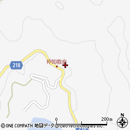 長崎県南松浦郡新上五島町津和崎郷1061周辺の地図