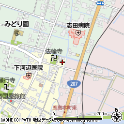 佐賀県鹿島市本町29周辺の地図