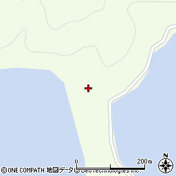 愛媛県宇和島市津島町北灘1304周辺の地図