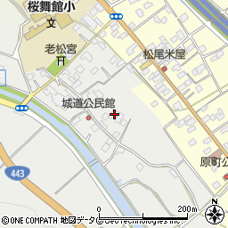 福岡県みやま市高田町舞鶴188周辺の地図