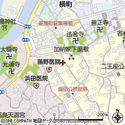 大分県臼杵市二王座43周辺の地図