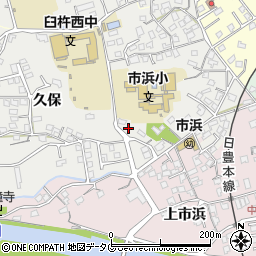 大分県臼杵市久保507-1周辺の地図