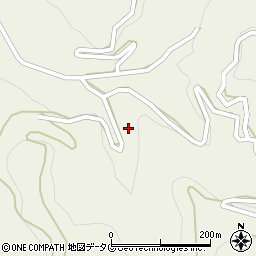 福岡県八女市立花町白木4263-3周辺の地図