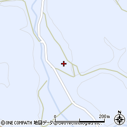熊本県山鹿市鹿北町岩野2892周辺の地図