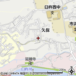 大分県臼杵市久保57-6周辺の地図