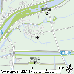 福岡県みやま市瀬高町太神2813周辺の地図